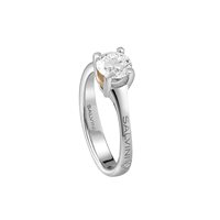 Ring Salvini Woman Battito in White Gold Diamante 20074785 - 20074785